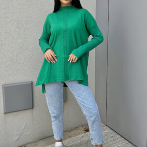 Sweater ancho trenza