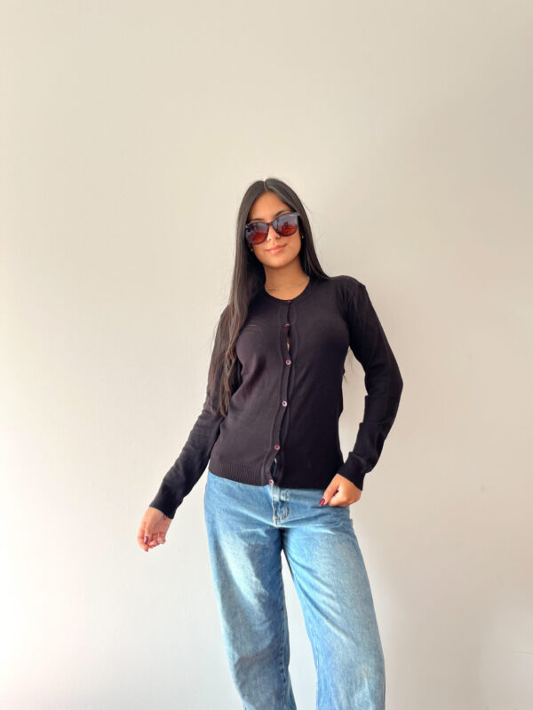 Saco con boton liso - Image 2